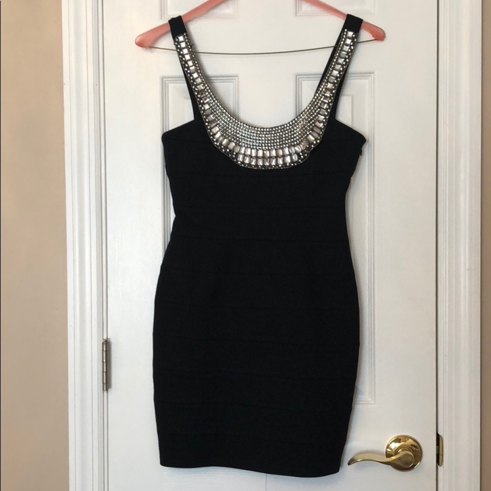 INC black beaded dress